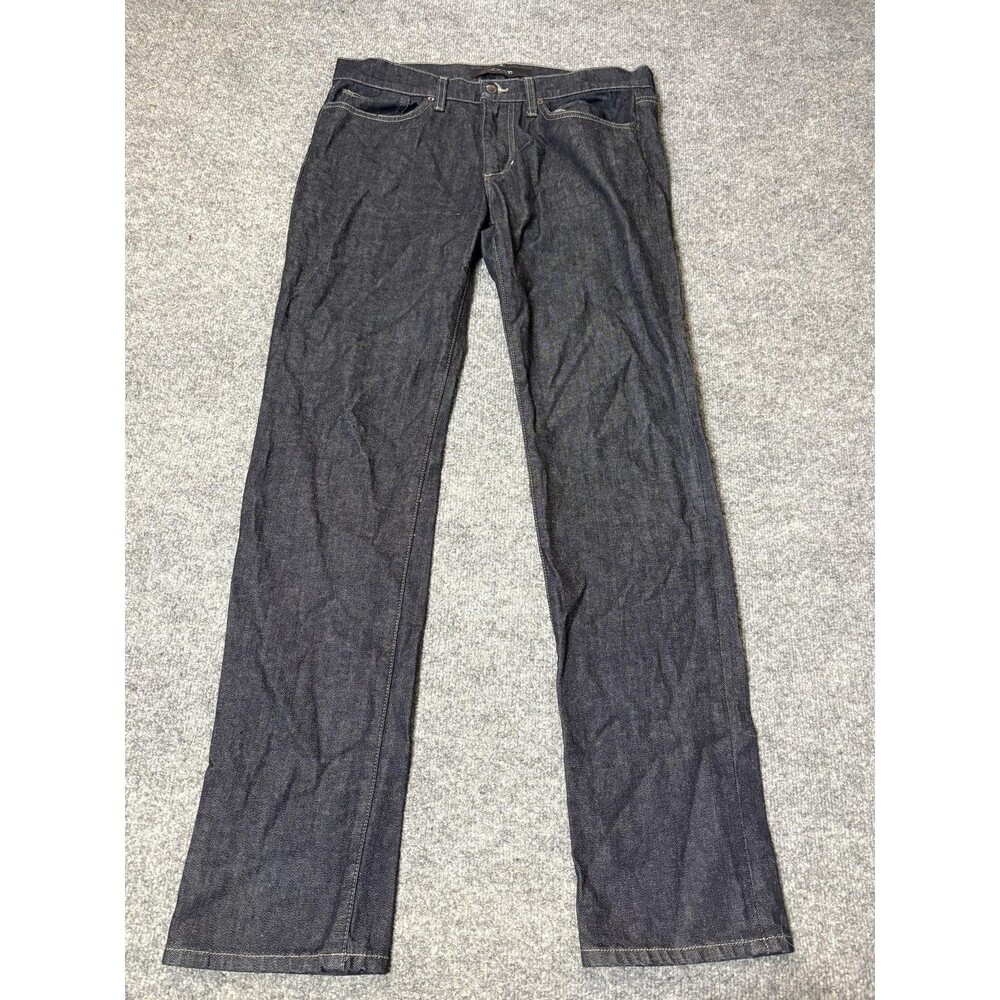 Joe's The Brixton Jeans Mens 32x33 Blue Slim Straight Dark Wash Stretch Denim